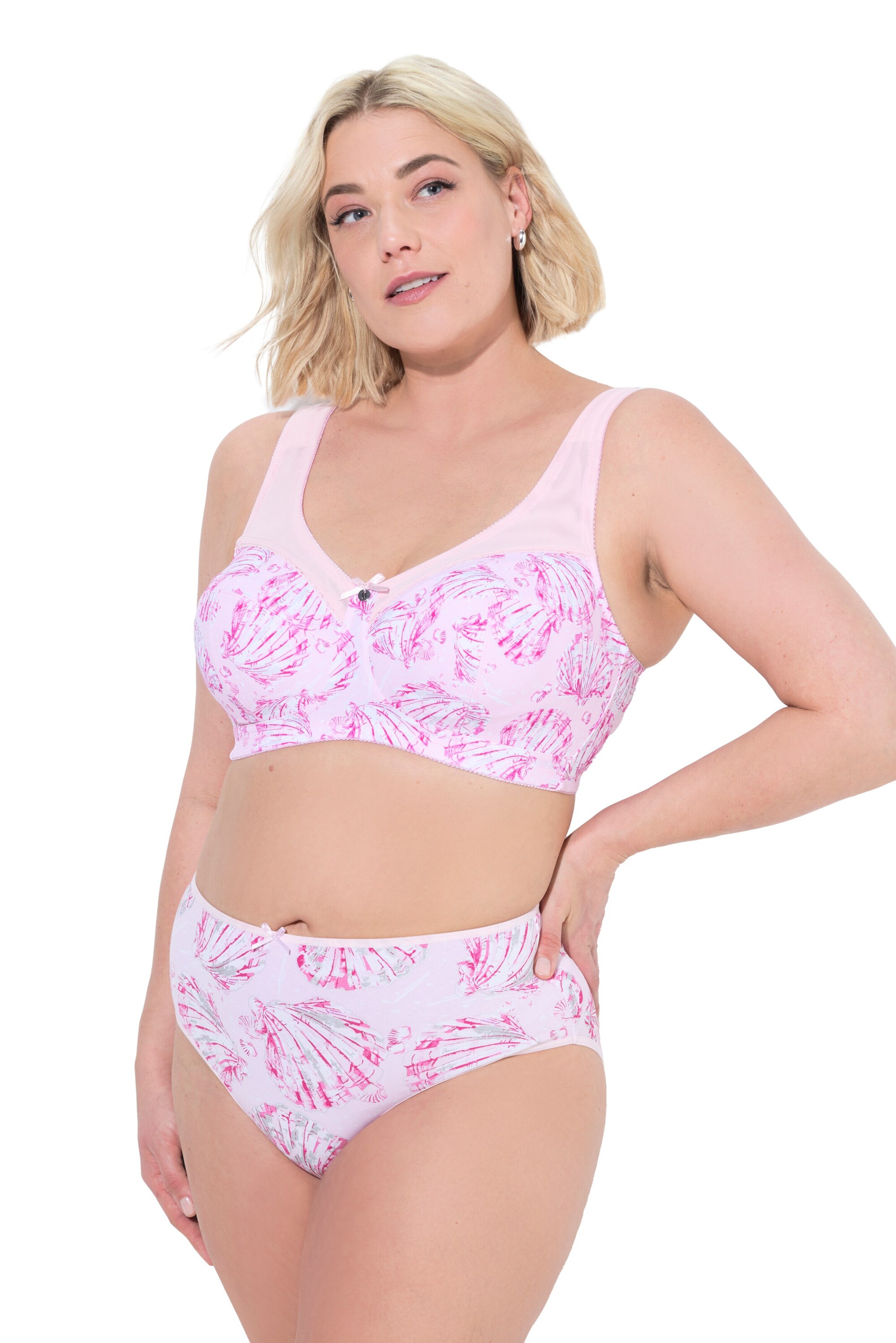 Ulla Popken Slip in Grijs: voorkant