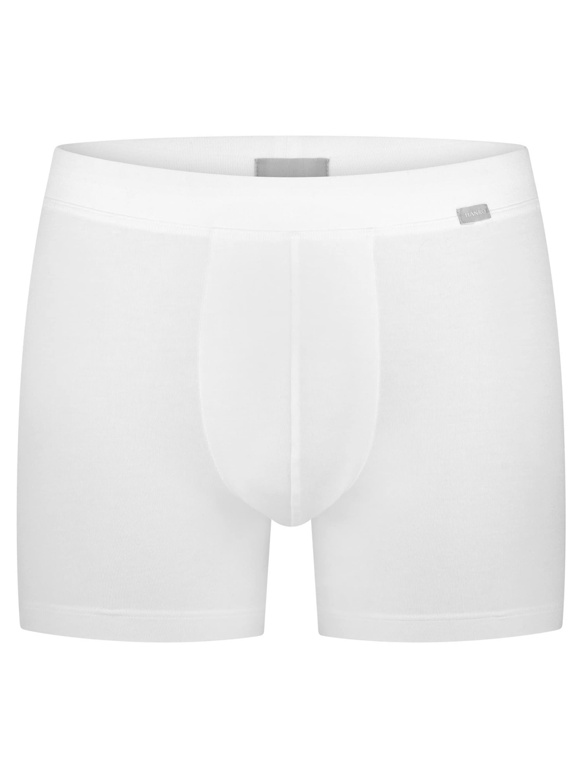 Hanro Long Johns 'Natural Function' in White: front
