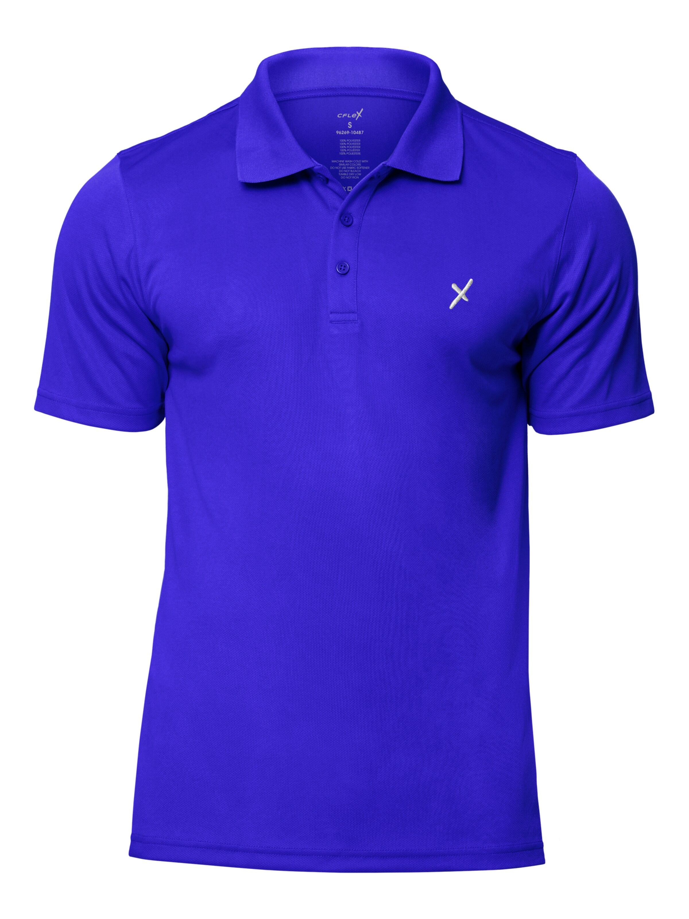 cflex Funktionsshirt 'Sportswear Collection' in Blau: Vorderseite