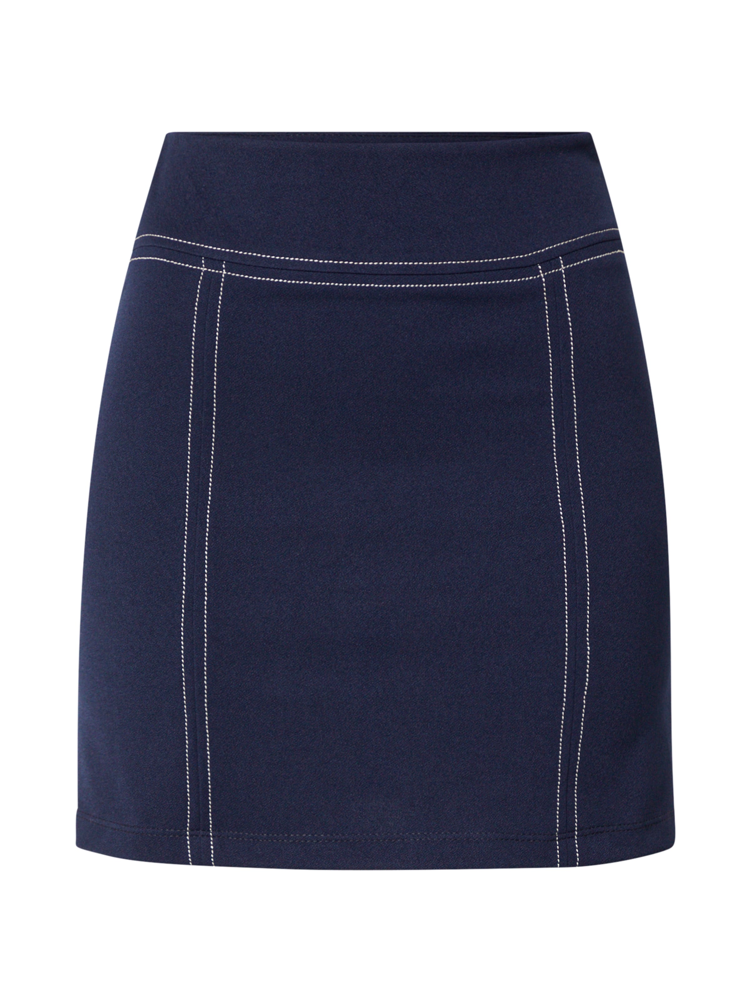 Warehouse Φούστα σε μπλε: μπροστά