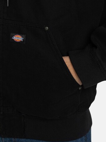Giacca di mezza stagione 'UNLINED CANVAS HOODED' di DICKIES in nero