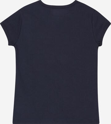 Abercrombie & Fitch T-Shirt 'ESSENTIALS' in Blau