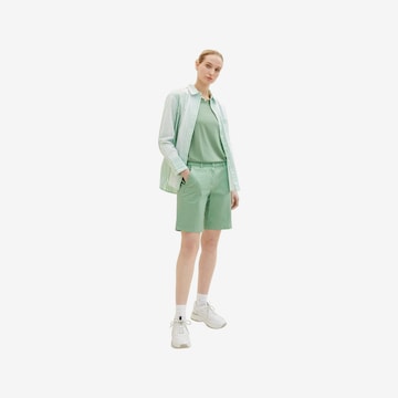 TOM TAILOR Shirt in Groen