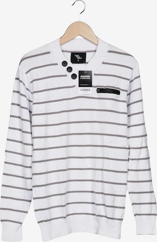Cedar Wood State Pullover S in Weiß: Vorderseite