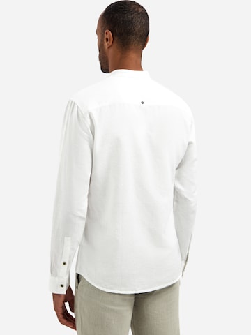 No Excess Regular Fit Hemd in Weiß