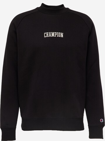 Felpa di Champion Authentic Athletic Apparel in nero: frontale