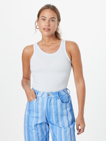 WEEKDAY Top in Blue: front