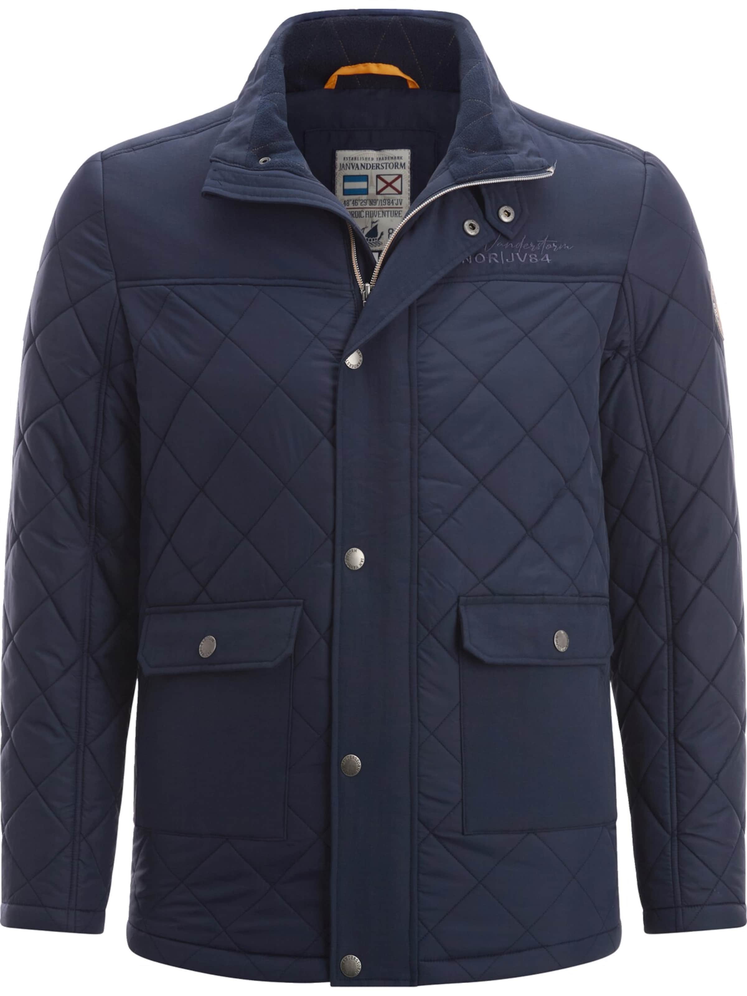 Jan Vanderstorm Jacke 'Ingedal' in Blau: Vorderseite