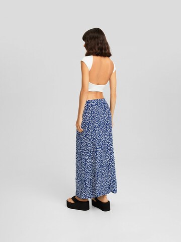 Jupe Bershka en bleu