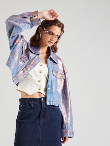 Calvin Klein Jeans Jacke in Blau: predná strana