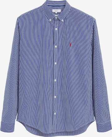 Next - Camisa em azul: frente