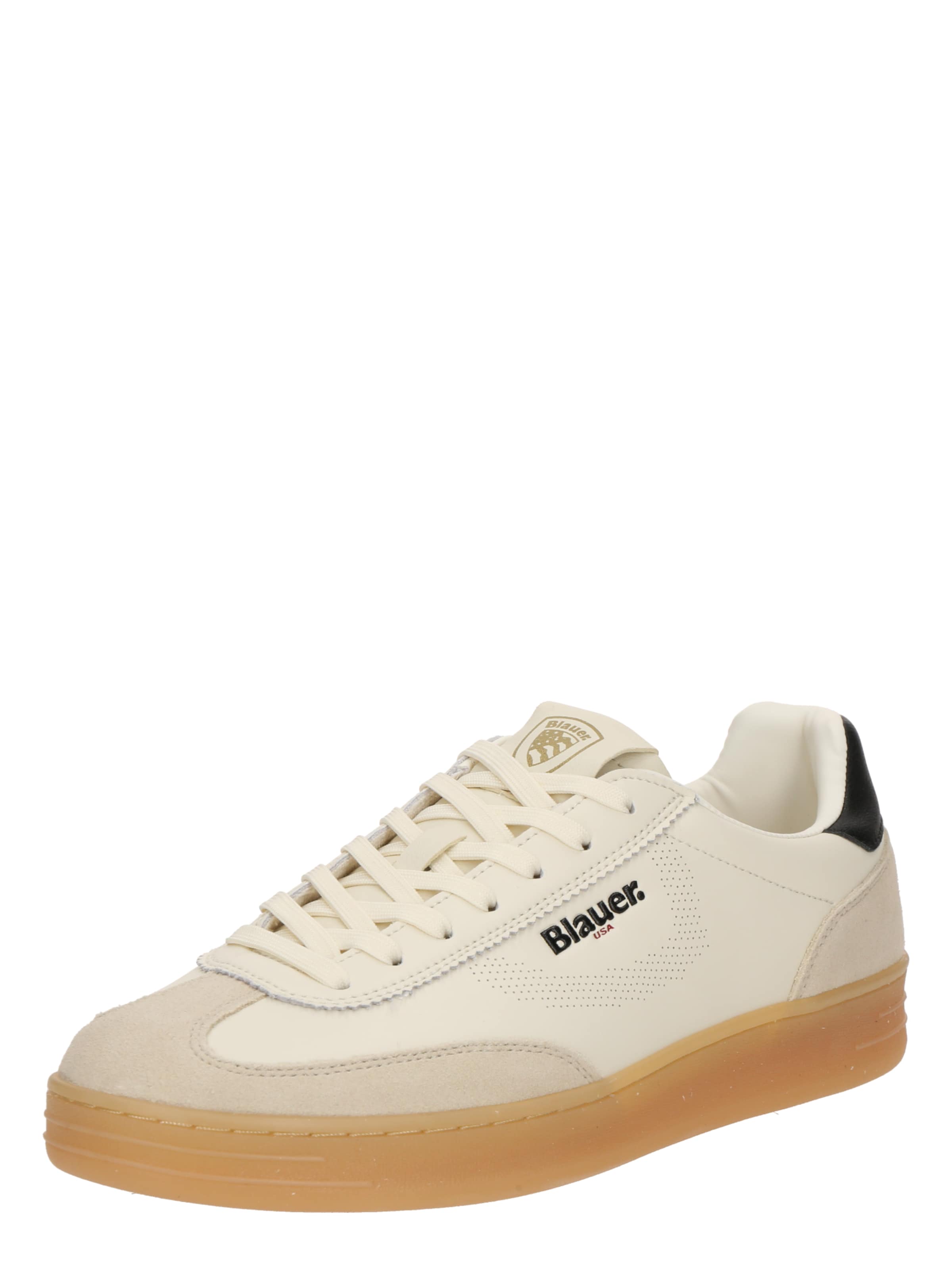 Blauer.USA Ниски маратонки в бежово: отпред