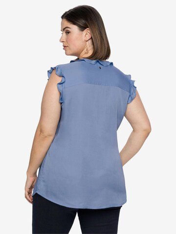 SHEEGO Bluse in Blau