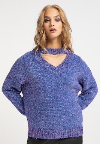 myMo at night Sweater in Purple: front