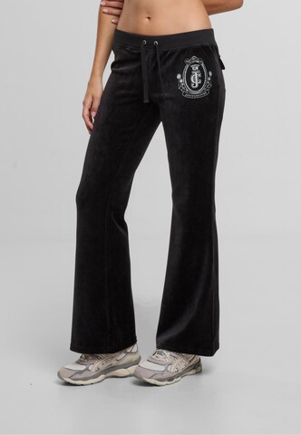 Juicy Couture Regular Pants 'Heritage' in Black