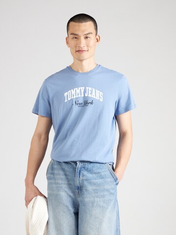 Maglietta di Tommy Jeans in blu: frontale