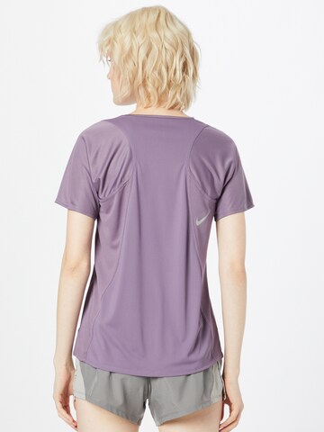 NIKE Funkcionalna majica 'Race' | vijolična barva