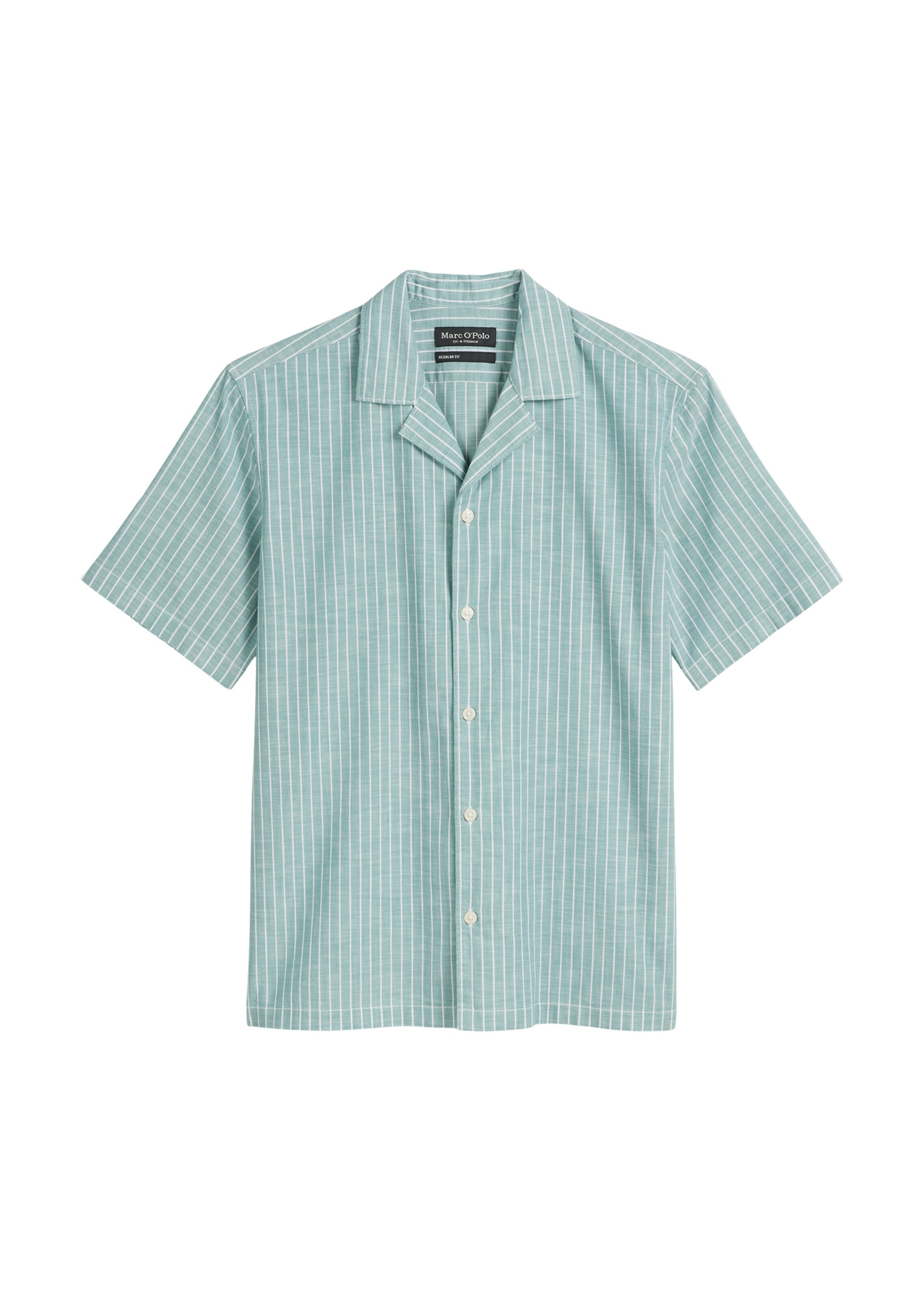 Marc O'Polo Overhemd in Groen: voorkant