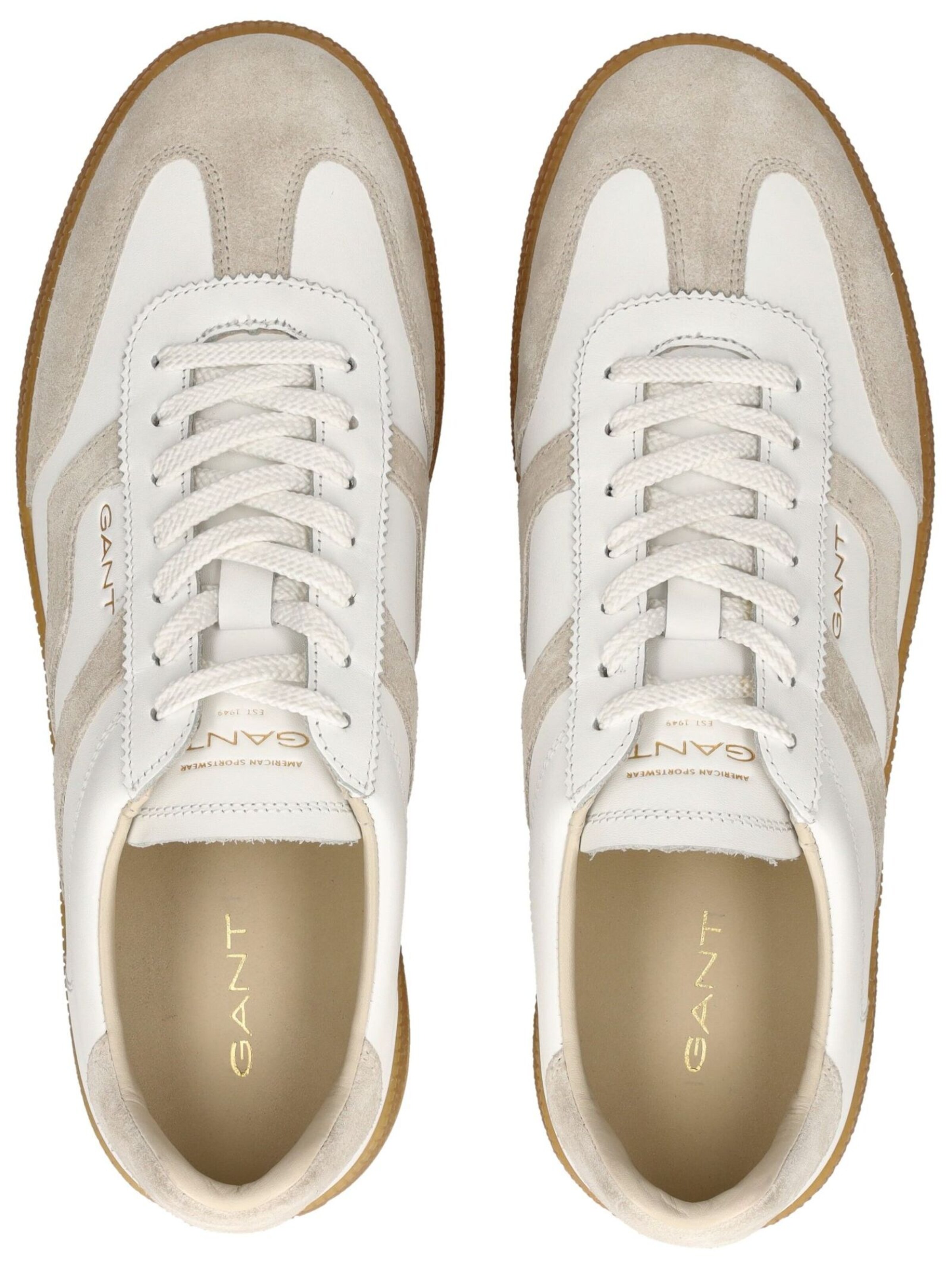 GANT Trampki niskie 'Cuzmo' w kolorze beżowy