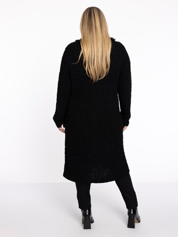 YOEK Strickjacke in Schwarz