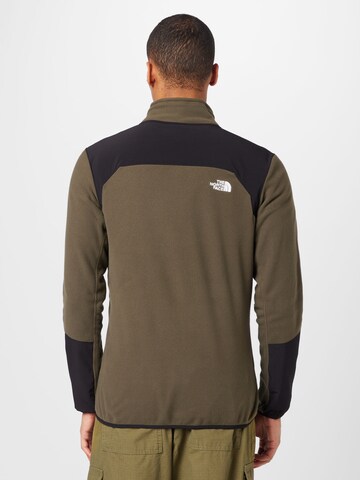 Jachetă  fleece funcțională 'GLACIER' de la THE NORTH FACE pe verde