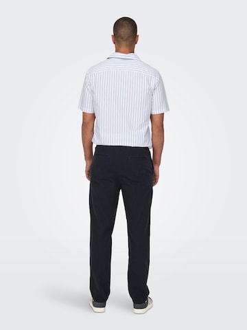 Only & Sons Loosefit Hose 'ONSSinus' in Blau