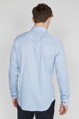 Coupe regular Chemise 'Trostol' Matinique en bleu