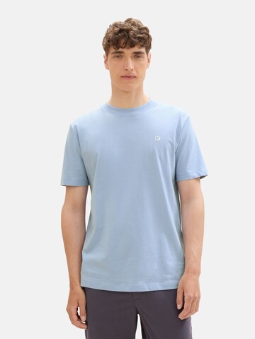 TOM TAILOR DENIM Shirt in Blue: front
