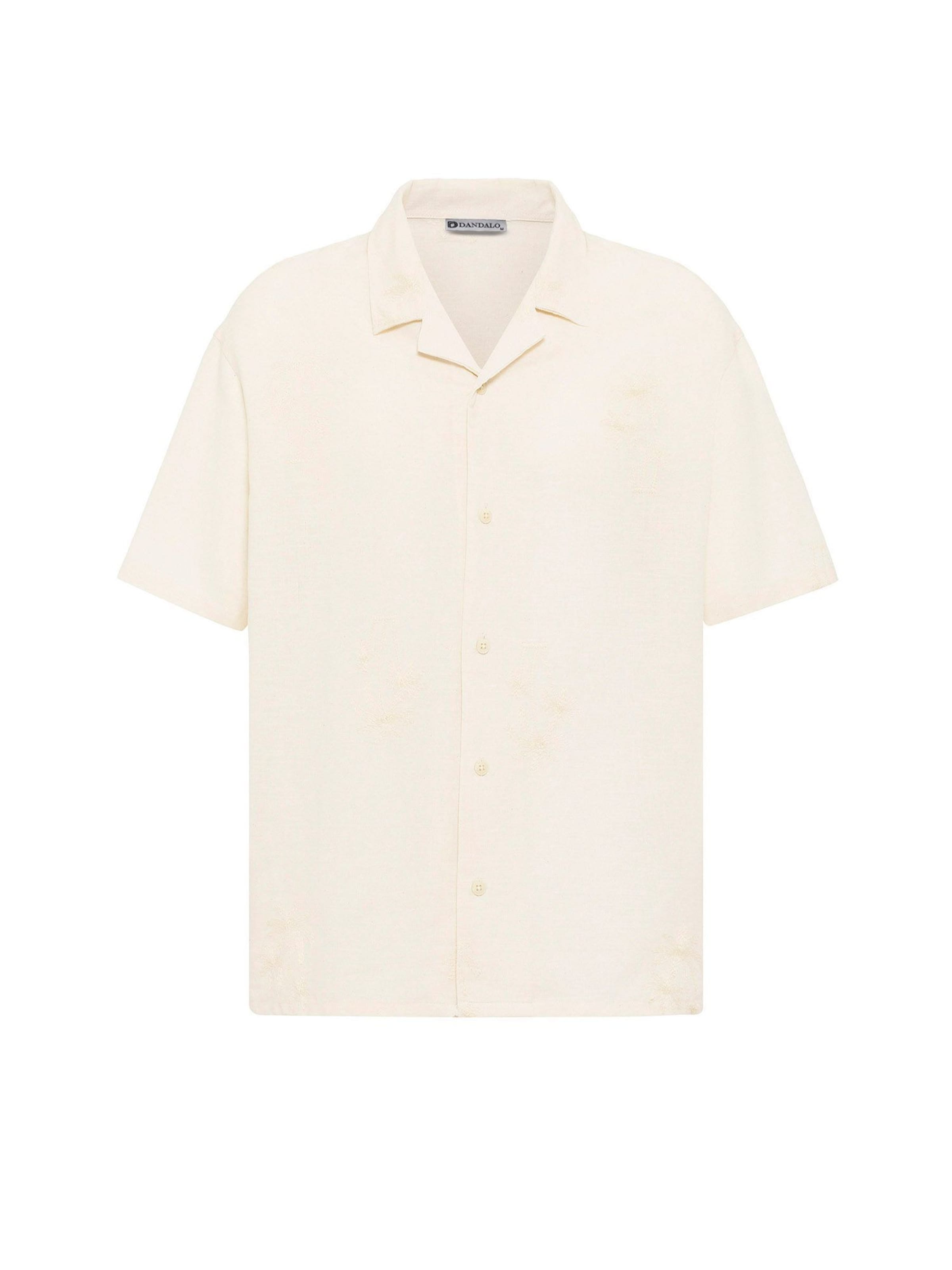 Dandalo Regular Fit Hemd in Weiß: Vorderseite