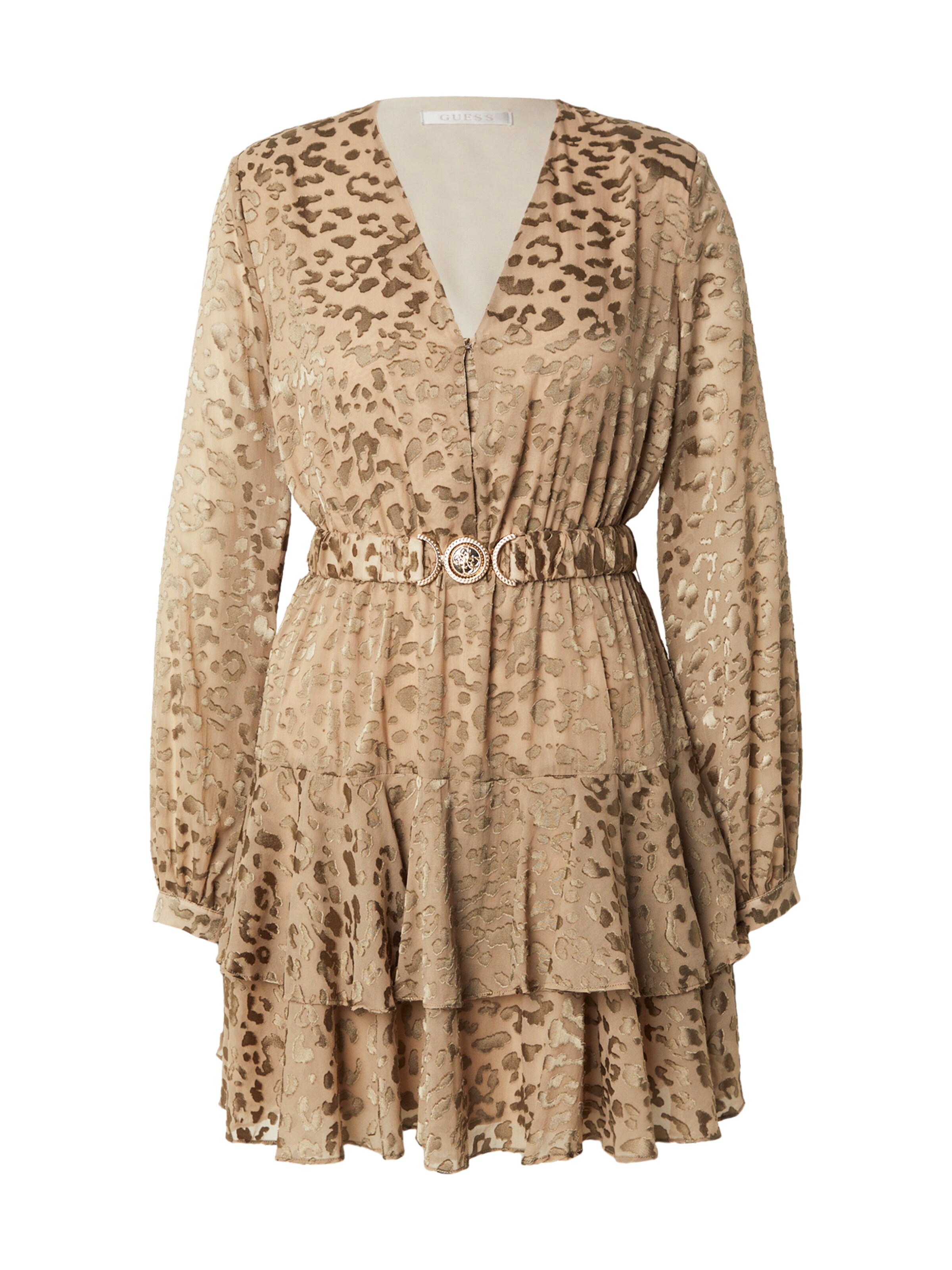 Rochie 'CLARISSE' de la GUESS pe bej: față