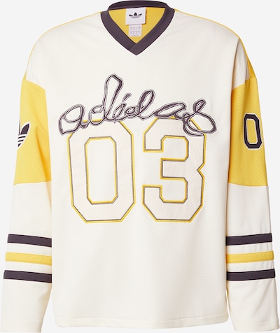 ADIDAS ORIGINALS Majica 'HOCKY' u žuta / crna / bijela, Pregled proizvoda