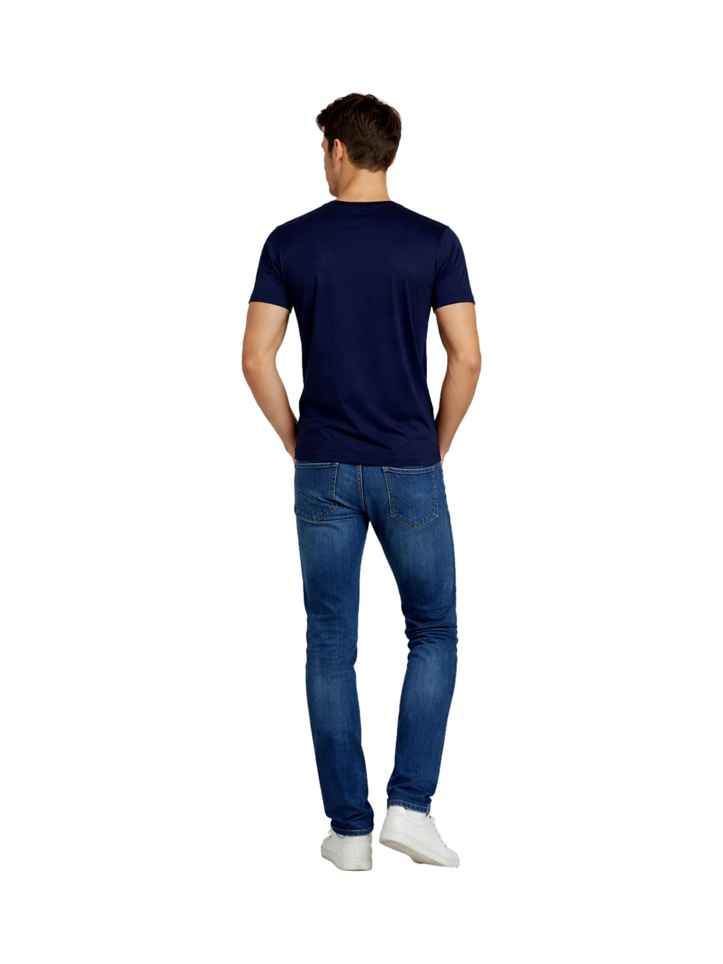 Ragman Shirt in Blauw