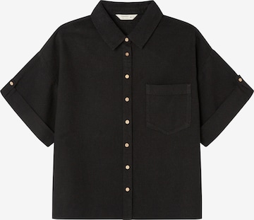Springfield Bluse in Schwarz: Vorderseite