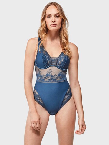 Gisela Body w kolorze niebieski: przód