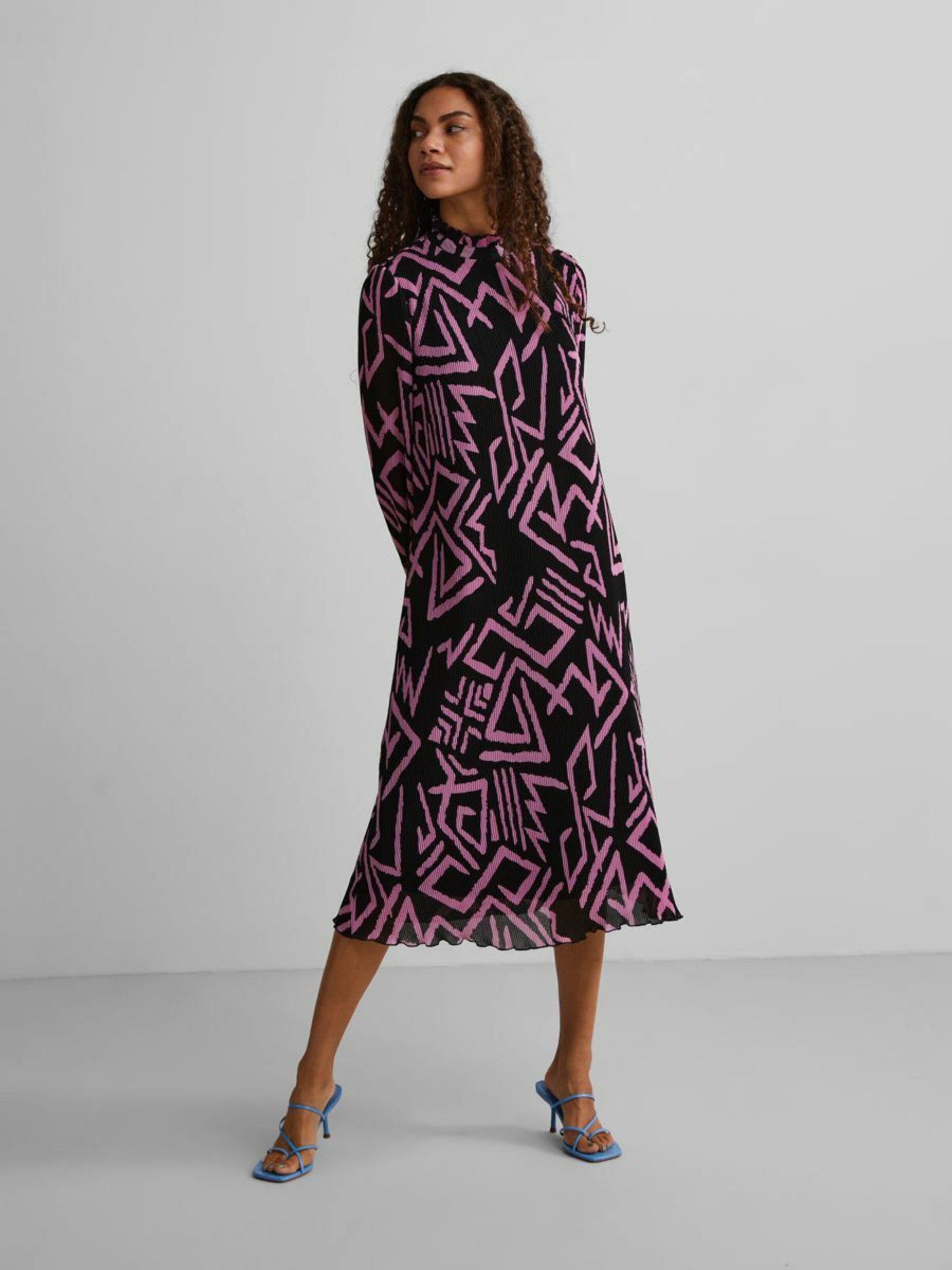 Frauen Große Größen Y.A.S Kleid 'Pippa' in Orchidee - MG79301 Frauen Große Größen Y.A.S Kleid 'Pippa' in Orchidee - MG79301
