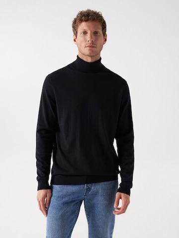 Salsa Jeans Pullover in Schwarz: Vorderseite