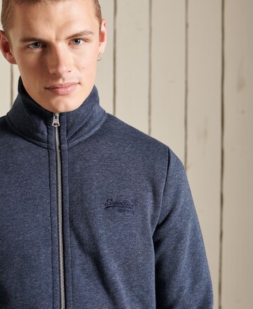 Superdry Zip-Up Hoodie in Blue