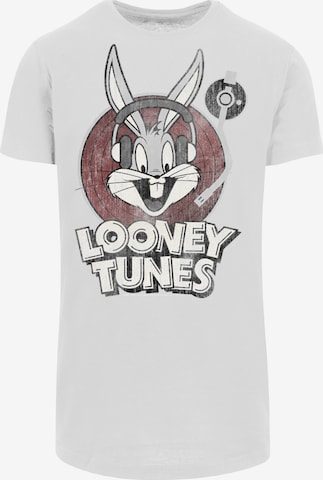 F4NT4STIC Shirt 'Looney Tunes Bugs Bunny' in Weiß: Vorderseite