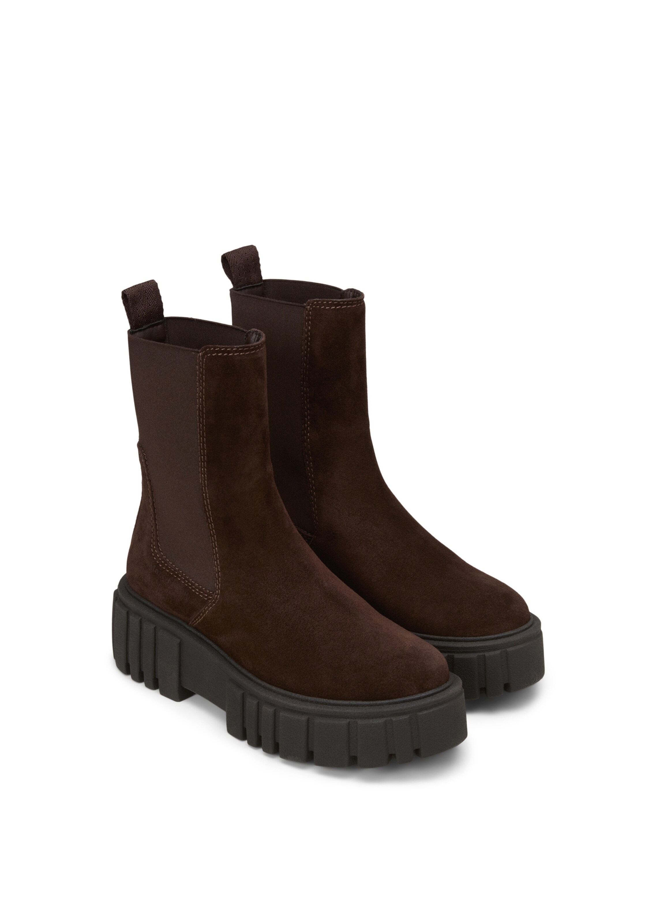 Marc O'Polo Chelsea boots 'Christel' in Brown
