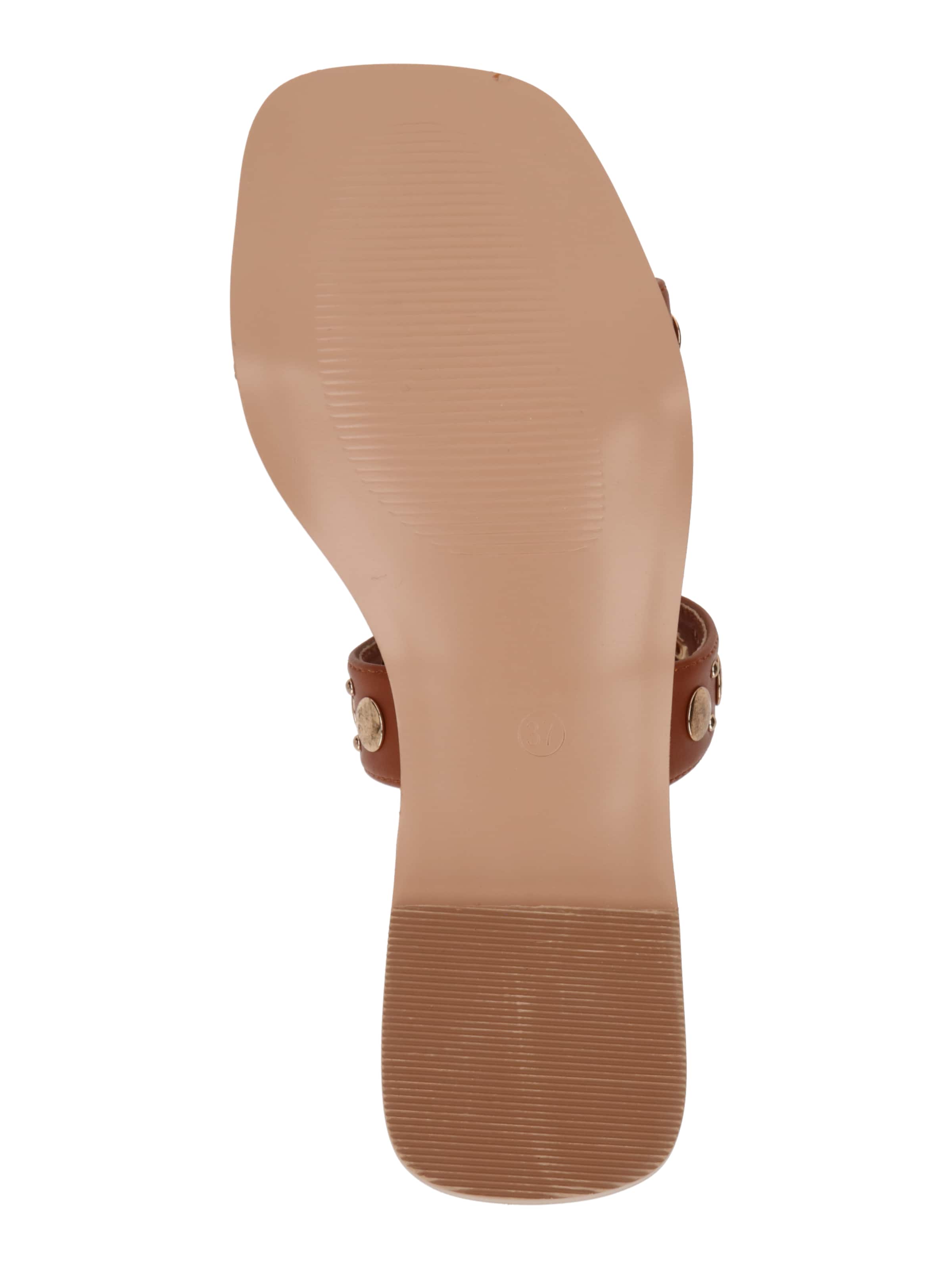 ABOUT YOU Slipper 'Valeria' i brun