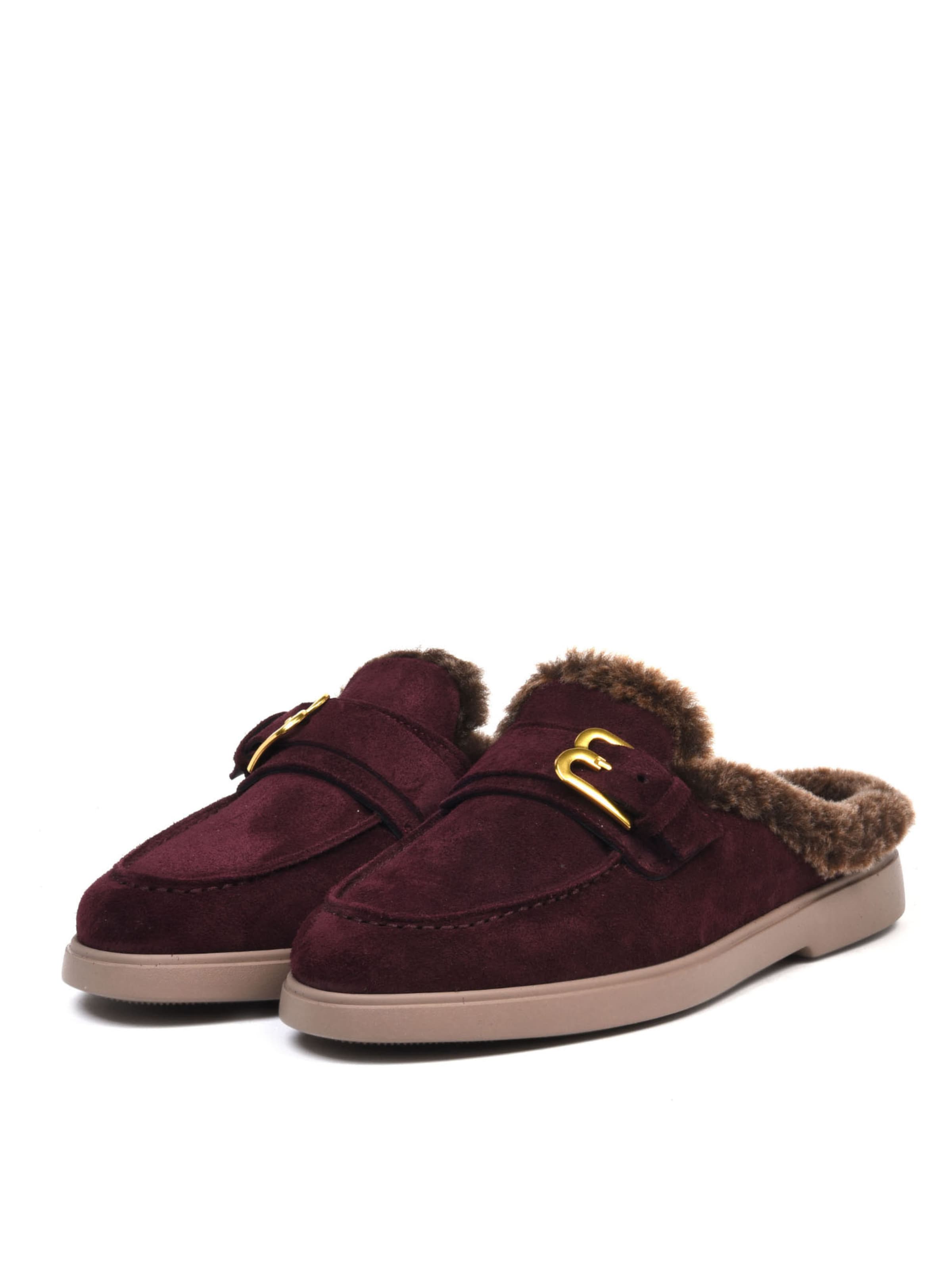 BALDININI Huisschoenen 'Sabot' in Rood