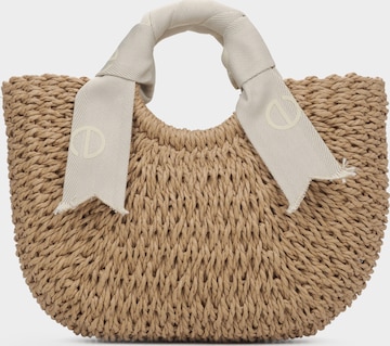 Estro Handbag '18207' in Beige: front