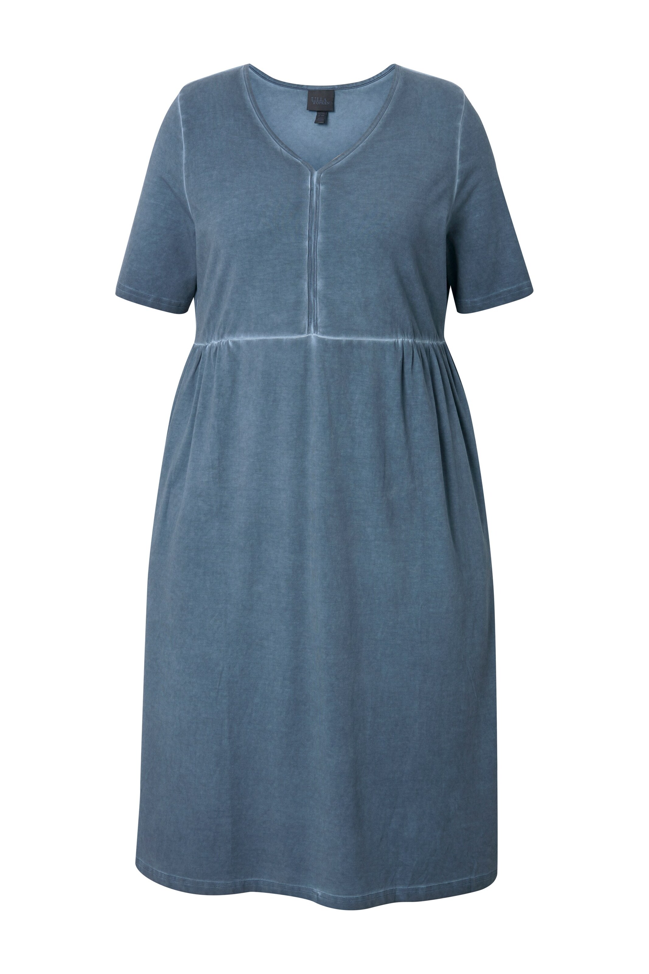 Ulla Popken Kleid in Blau: Vorderseite