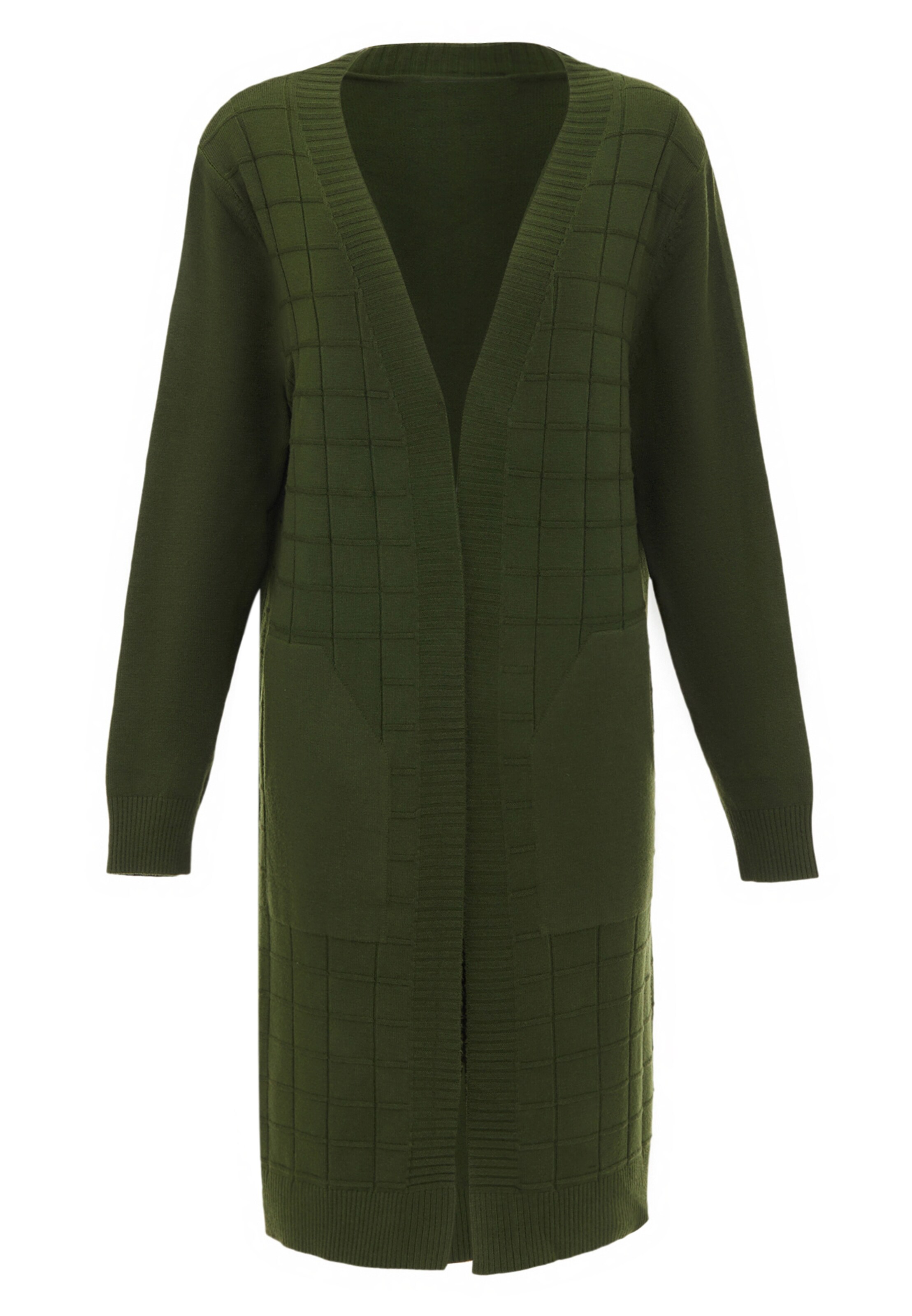 Sidona - Casaco de malha em verde: frente