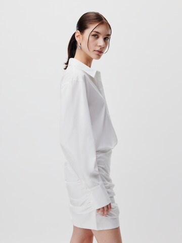 Abito camicia 'Marina' di LeGer by Lena Gercke in bianco