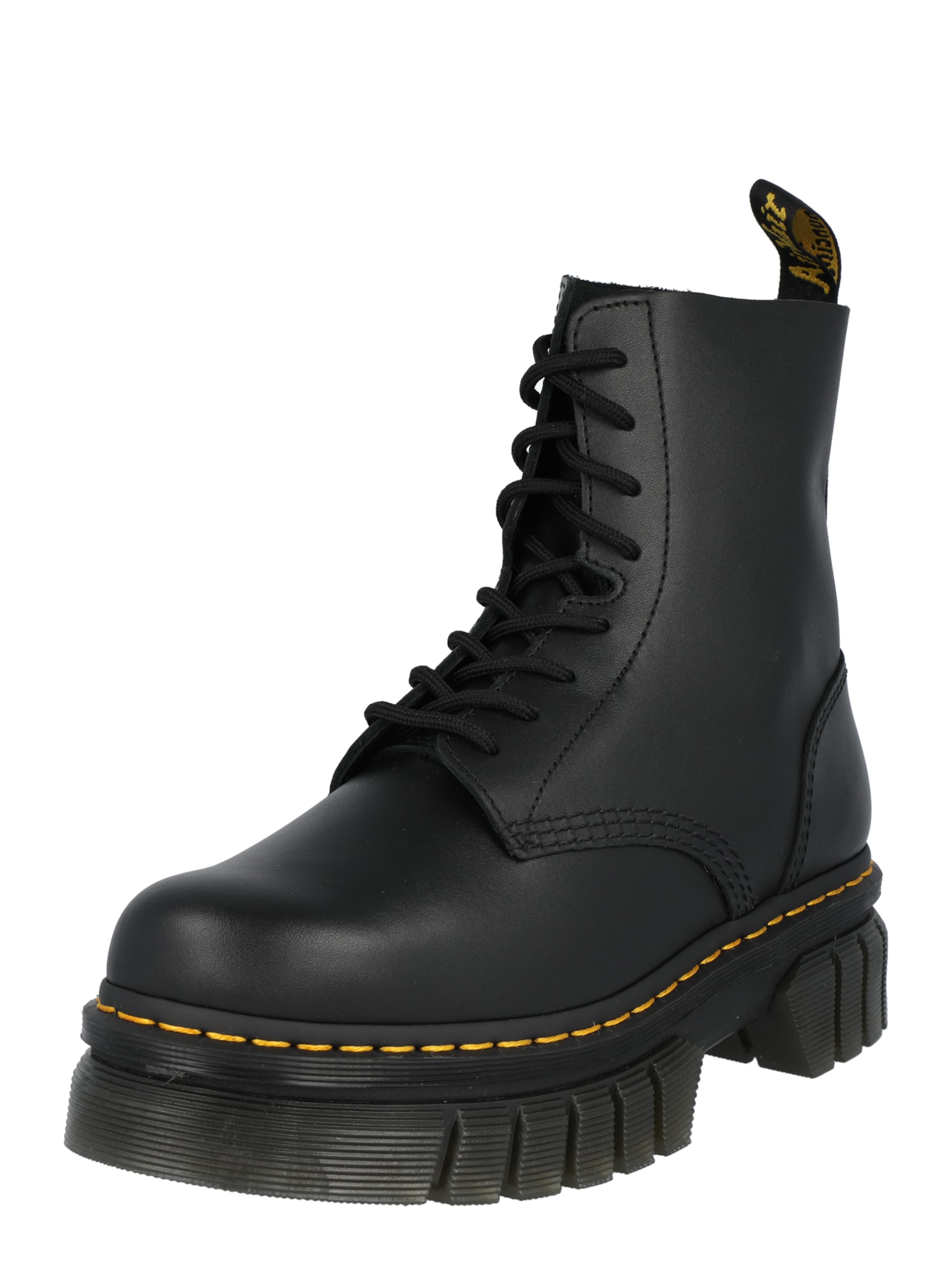 juoda Dr. Martens Suvarstomieji batai 'Audrick': priekis