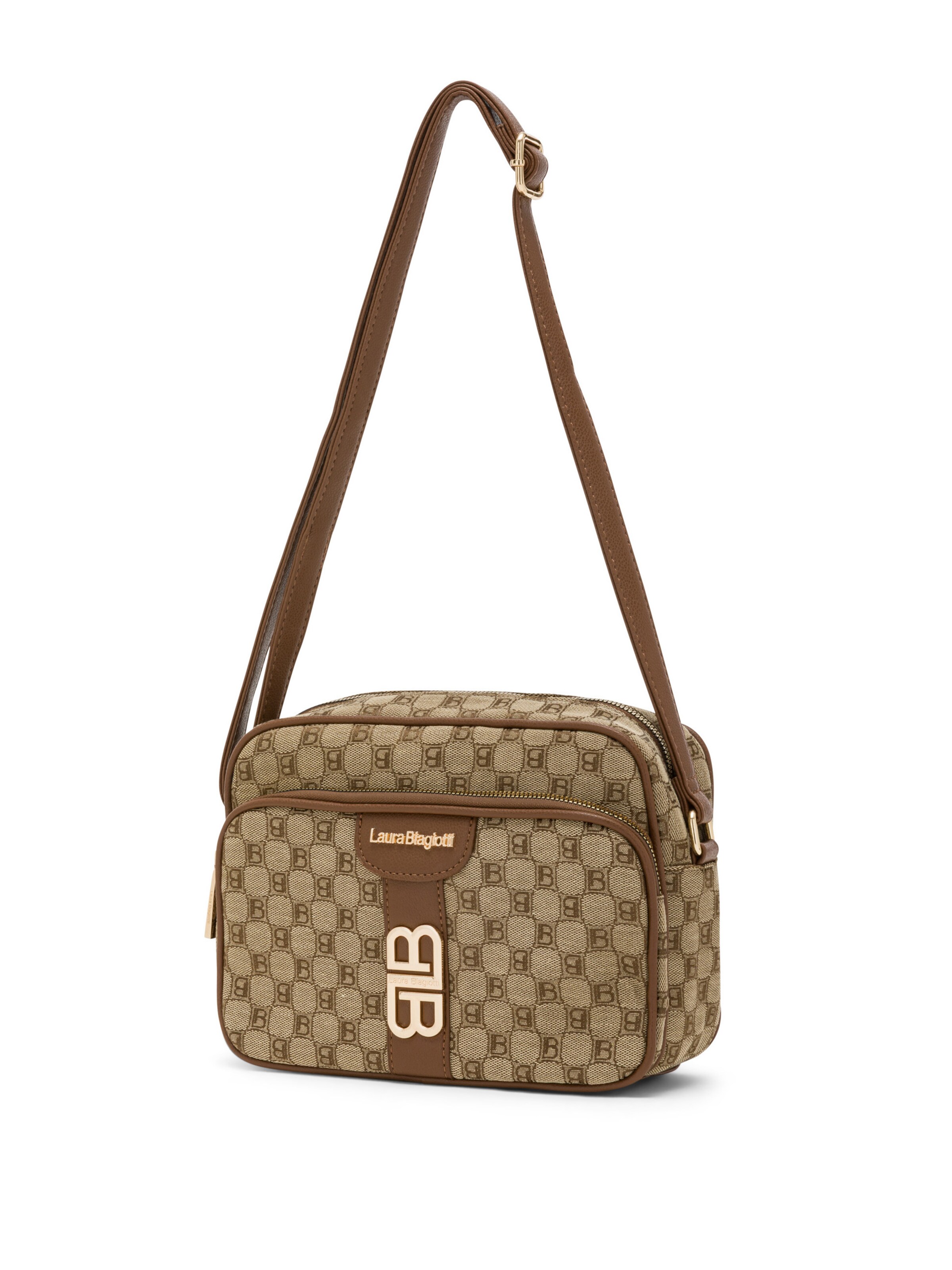 Borsa a tracolla 'Delray 5' di Laura Biagiotti in marrone