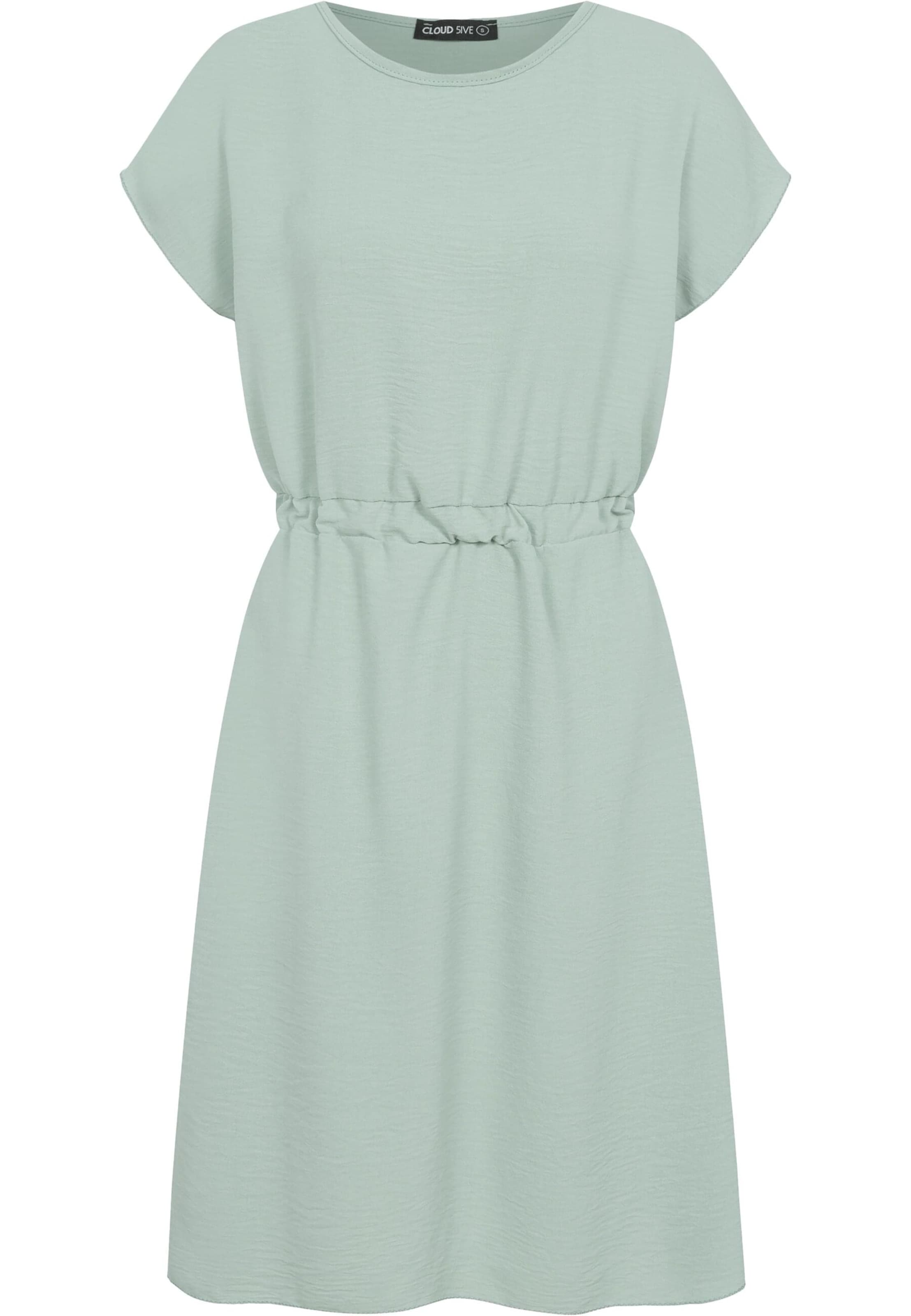 Cloud5ive Šaty – zelená: přední strana