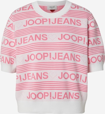 balta JOOP! Jeans Megztinis 'Karie': priekis