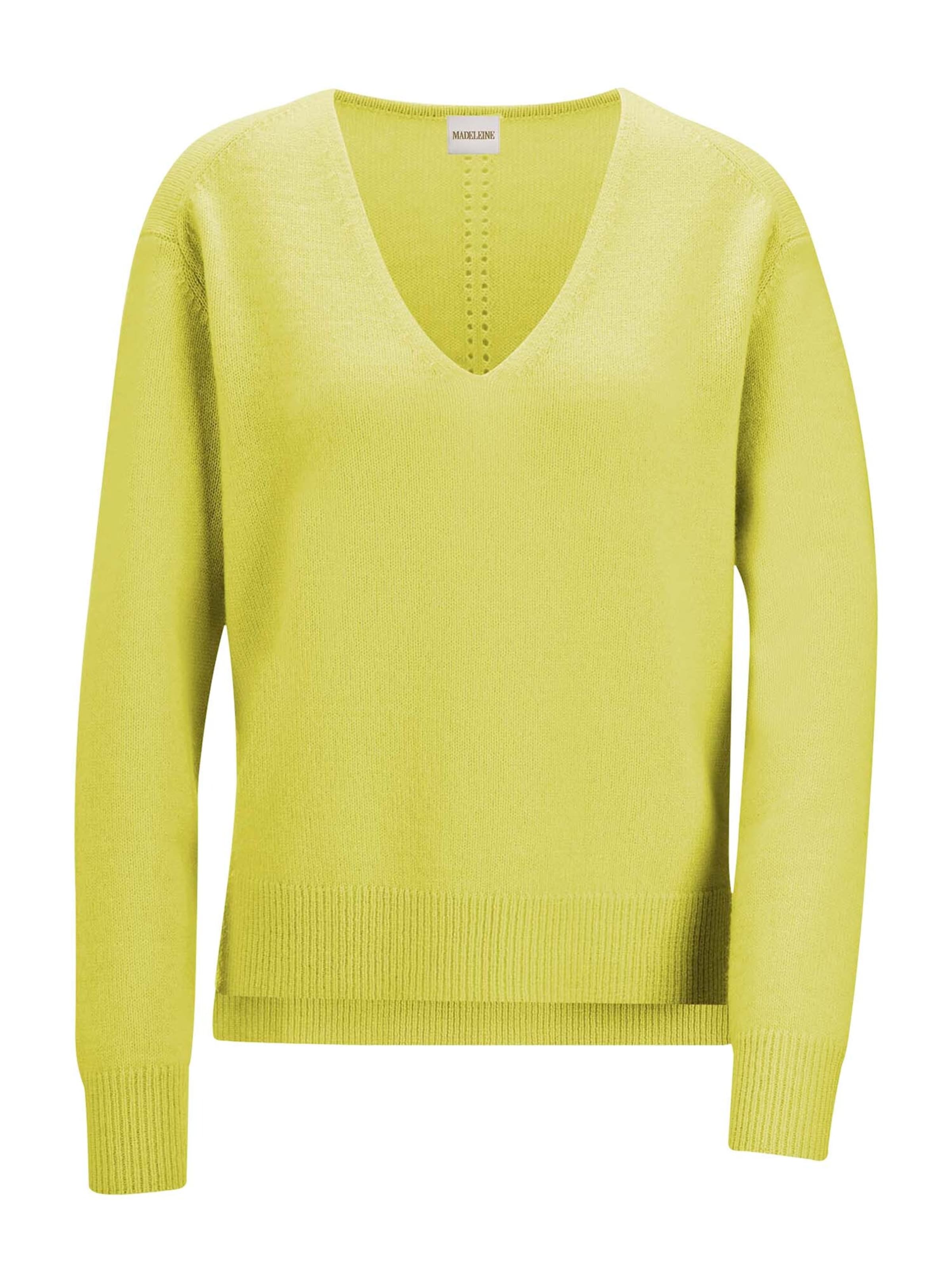 MADELEINE Sweater in Yellow: front
